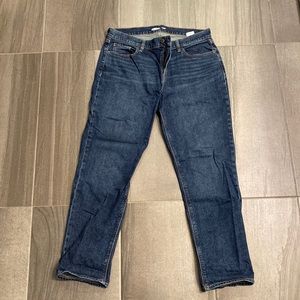 Old Navy boyfriend dark wash jeans